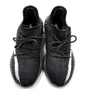 Adidas Yeezy Boost 350 V2 Core Black White SPLY‎ 350 Sneakers Size 7